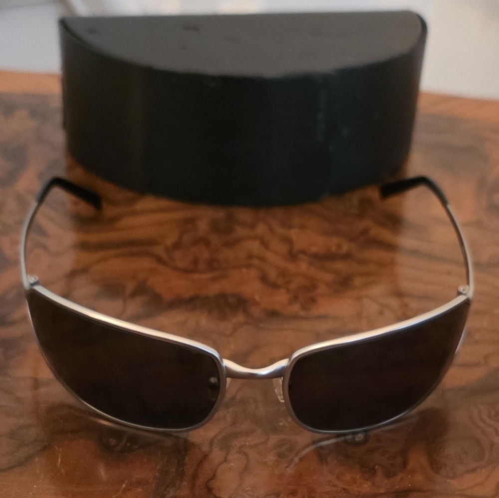 Prada Silver Eyewear Frame